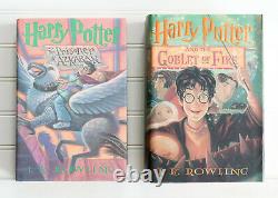 Lot of 12 (#1-7 plus) HARRY POTTER Complete Series Set HARDCOVER Books withCursed