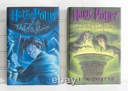 Lot of 12 (#1-7 plus) HARRY POTTER Complete Series Set HARDCOVER Books withCursed