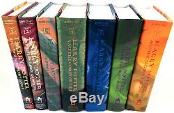 Lot of 7 Harry Potter Books Complete Hardcover Book Set All First US Editions +