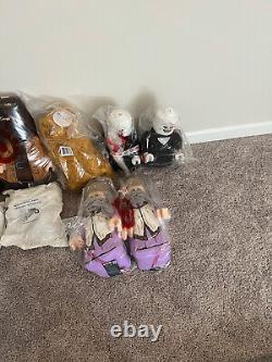 Lot of 7 LEGO Harry Potter 13 inch plush COMPLETE SET FREE SHIPPING NIB