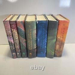 Lot of 8 HARRY POTTER #1-7 Complete Set HARDCOVER JK Rowling