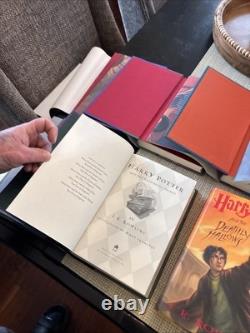 Lot of 8 HARRY POTTER #1-7 Complete Set HARDCOVER JK Rowling + CURSED CHILD