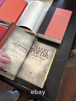 Lot of 8 HARRY POTTER #1-7 Complete Set HARDCOVER JK Rowling + CURSED CHILD