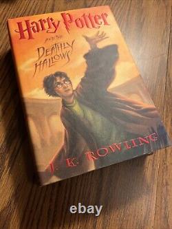 MINT Harry Potter Complete Series 1-7 HARDCOVER -1st EDITIONS! 3 are 1st Print