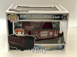NEW Funko Pop Rides! Harry Potter Hogwarts Express Train Complete 3pc Set (RARE)