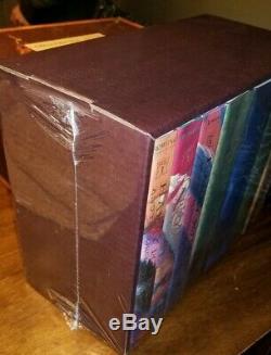 NEW Harry Potter Hardcover Complete Box Set in Trunk Volume 1-7 Book Books