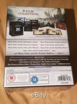 NEW Harry Potter The Complete 1-8 Film Collection Limited Edition Blu-ray+DVD