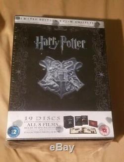 NEW Harry Potter The Complete 1-8 Film Collection Limited Edition Blu-ray+DVD