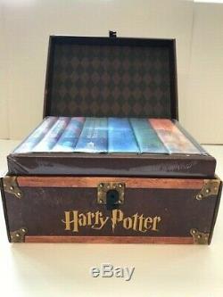NEW SEALED 7 Harry Potter HARDCOVER Books Complete Series Collection Box Set Lot