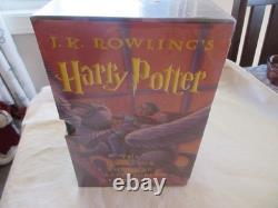 NEW SEALED Harry Potter Hardcover Book Set (Books 1-4) Dust Jackets Complete