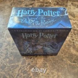 NEW SEALED Lot 3 Harry Potter Unabridged CD Audiobooks Phoenix, Deathly, Goblet