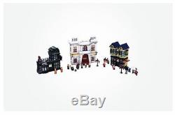 New 100% Complete HARRY POTTER Diagon Alley Building Toy Brick Set 10217 Toys NR