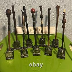 (New) Complete 9 Wand Set 2020 Professor Series Harry Potter Mystery Wands