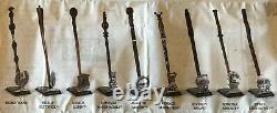 New Complete 9 Wand Set-Special Edition Professor Series Harry Potter Mystery