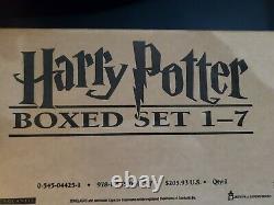 New Harry Potter Hardcover Complete Collection Boxed Set Books 1-7 in Chest