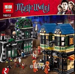 New Sealed Custom Harry Potter Diagon Alley 10217 Building Blocks Complete Set