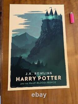 OLLY MOSS LIMITED EDITION HARRY POTTER PRINTS Complete Collection of 7
