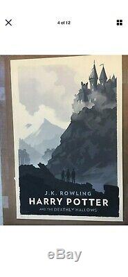 OLLY MOSS LIMITED EDITION HARRY POTTER PRINTS Complete Collection of 7, #1489