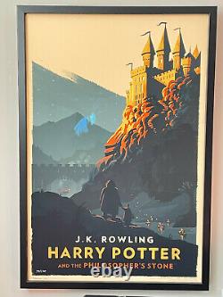 Olly Moss HARRY POTTER Complete Set Matching # Poster Ltd Ed Print Rowling