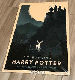 Olly Moss Harry Potter Giclée Prints 16x24, Limited Edition Complete Set of 7