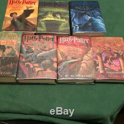 Original Harry Potter Complete Set -7 First Editions- 7 FIRST PRINTS