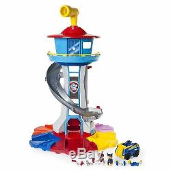 Paw Patrol MY SIZE LOOKOUT TOWER with 8 VEHICLE PLAYSETS COMPLETE SET NEW