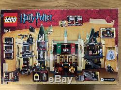 RARE BOXED COMPLETE LEGO Harry Potter HOGWARTS CASTLE (4842) EX CON Box & Manual
