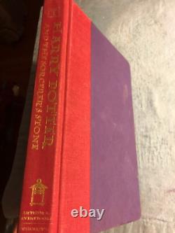 RARE EARLY EDITION! Harry Potter & the Sorcerer's Stone by J. K. Rowling (1998)