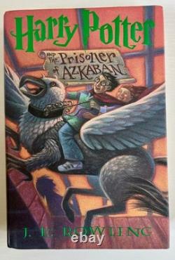 RARE Harry Potter Complete Series Hardcover Lot of 8 withERRORS