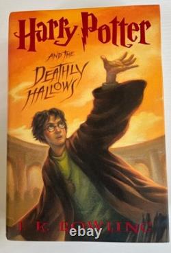 RARE Harry Potter Complete Series Hardcover Lot of 8 withERRORS