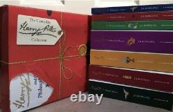 RARE Harry Potter Official UK Signature Edition Complete Book Box Set 1-7