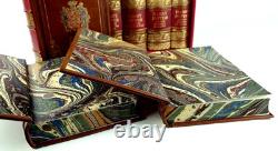 ROWLING- HARRY POTTER 7 book boxed, complete set, leather rebound, UK version ROWLING- HARRY POTTER 7 book boxed, complete set, leather rebound, UK version