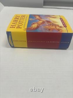 Rare HARRY POTTER THE ORDER OF THE PHOENIX FIRST EDITION UK 2003 HARDCOVER