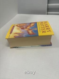 Rare HARRY POTTER THE ORDER OF THE PHOENIX FIRST EDITION UK 2003 HARDCOVER