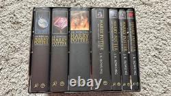 Rare Harry Potter Complete 1-7- Raincoast Adult Hardcover Editions Box Set