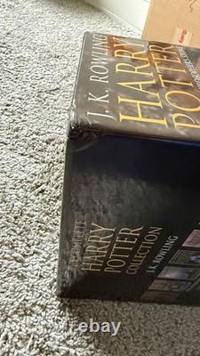 Rare Harry Potter Complete 1-7- Raincoast Adult Hardcover Editions Box Set