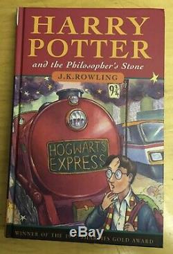 Rare Harry Potter Complete 1-8 Books First Editions 1st Print Very Good Conditio
