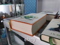 Rare Harry Potter Complete Box Set Blue Hardback Books 1-7