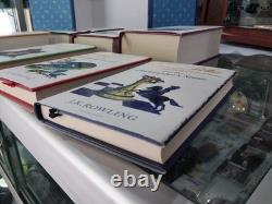 Rare Harry Potter Complete Box Set Blue Hardback Books 1-7