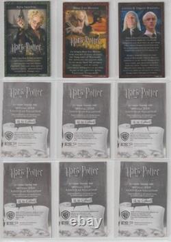 Rare Harry Potter and the Goblet of Fire Lenticular Cards Complete Set Of 12