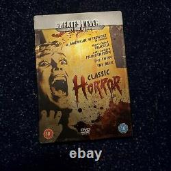 Rare Steelbook Greatest Ever Classic Horror Collection (DVD, 2008, 5-Disc)