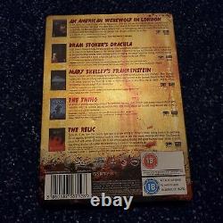 Rare Steelbook Greatest Ever Classic Horror Collection (DVD, 2008, 5-Disc)