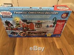 Rare Thomas the Train Thomas Christmas Delivery Trackmaster Complete Set 2011