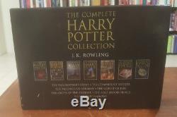 Rare UK The Complete British Harry Potter Collection Hardcover Vol 1-7 Box Set