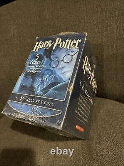 Scholastic Harry Potter Box Set Books 1-5 By J. K. Rowling Brand New Sealed Vtg