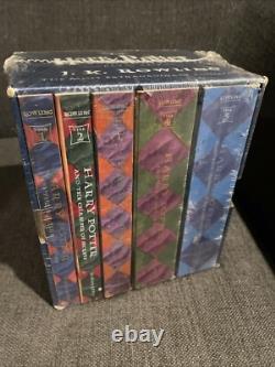 Scholastic Harry Potter Box Set Books 1-5 By J. K. Rowling Brand New Sealed Vtg