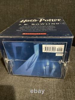 Scholastic Harry Potter Box Set Books 1-5 By J. K. Rowling Brand New Sealed Vtg