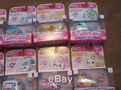 Shopkins Cutie Cars Die Cast Body Lot Set 32 Of 33 Cars 3 Pack Almost Complete