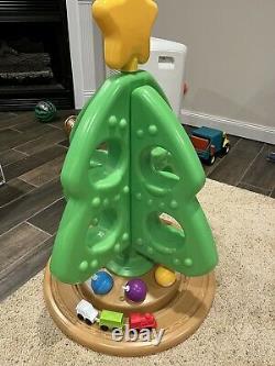 Step2 My First Christmas Tree Baby Toddler Play Complete Box Train Cars Ornament