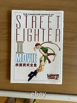 Street Fighter II 2 The Complete Works Movie Art Works Ilustration Book 1994 JPN